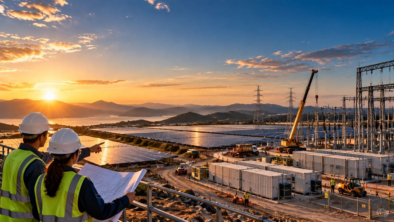 Energy infrastructure construction and storage systems